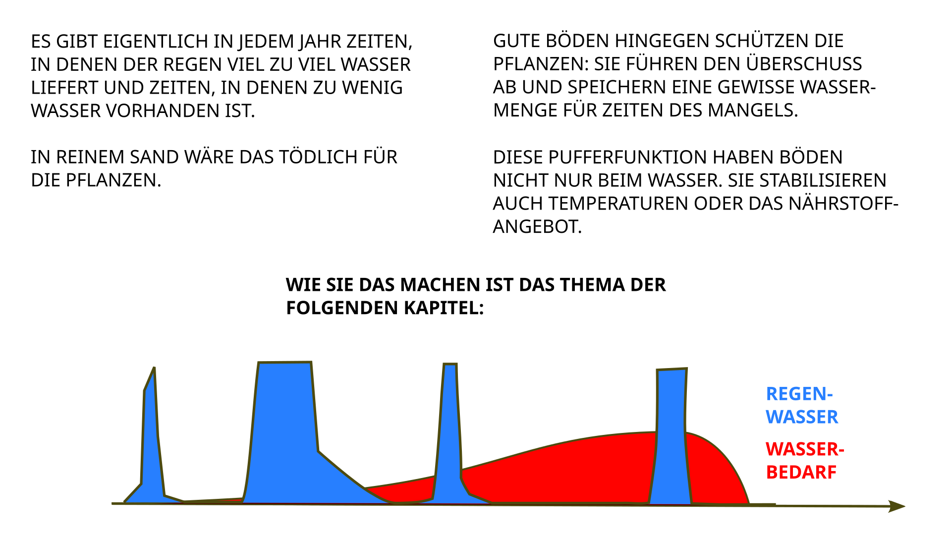 Pufferfunktion des Bodens