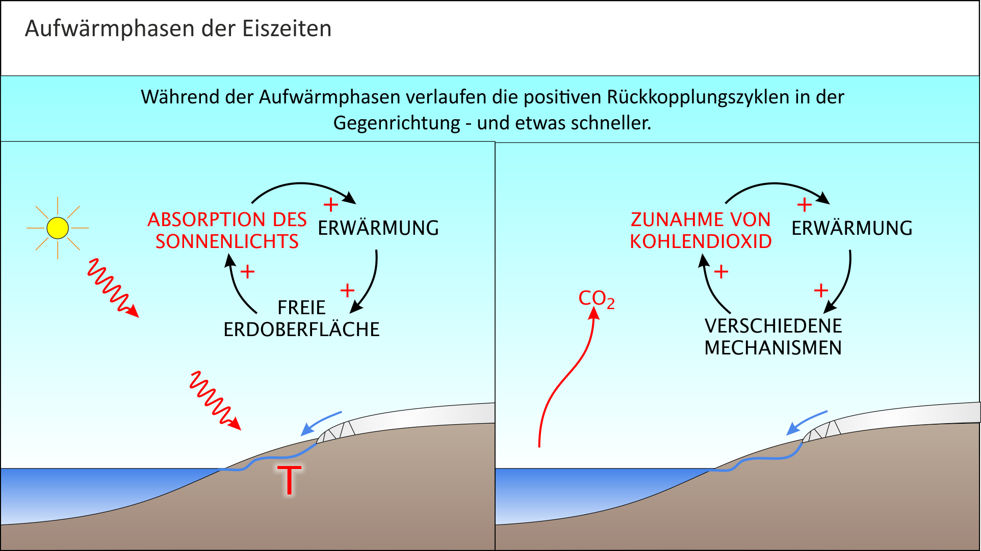 Teufelskreise beim Übergang in die Warmzeiten